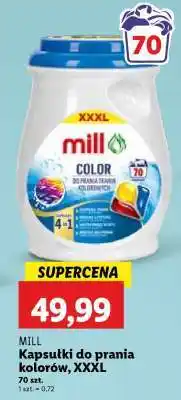 Lidl MILL Kapsułki do prania kolorów, XXXL oferta