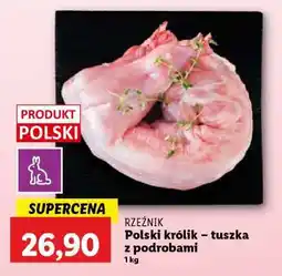 Lidl Polski królik tuszka z podrobami oferta