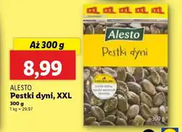 Lidl Alesto Pestki dyni, XXL oferta