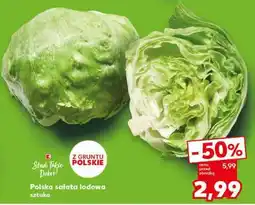 Kaufland Polska sałata lodowa oferta