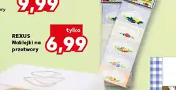 Kaufland REXUS Naklejki na przetwory oferta