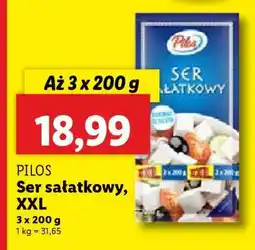 Lidl Pilos Ser sałatkowy, XXL oferta