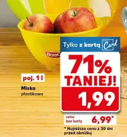 Kaufland Miska plastikowa oferta