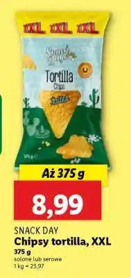 Lidl Snack Day Chipsy tortilla, XXL oferta