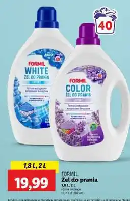 Lidl FORMIL Żel do prania oferta