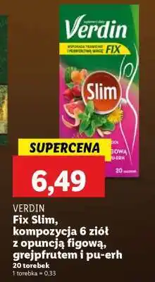 Lidl Verdin Fix Slim oferta
