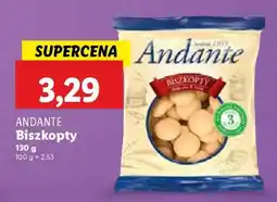 Lidl Andante biszkopty oferta