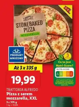 Lidl TRATTORIA ALFREDO Pizza z serem mozzarella, XXL oferta