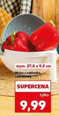 Kaufland Miska z nakładką cedzakową oferta