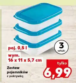 Kaufland Zestaw pojemników oferta