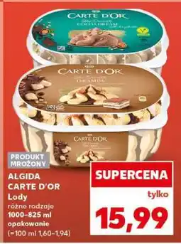 Kaufland ALGIDA CARTE D’OR oferta