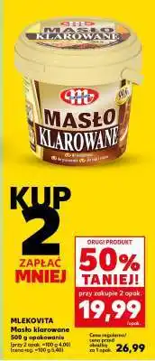 Kaufland Mlekovita Masło klarowane oferta
