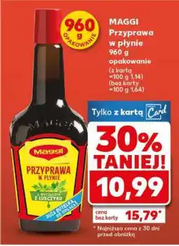 Kaufland MAGGI Przyprawa w płynie 960 g opakowanie oferta