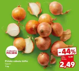 Kaufland Polska cebula żółta luzem 1 kg oferta