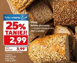 Kaufland Chleb żytnio-pszenny z ziarnami słonecznika 480 g sztuka oferta