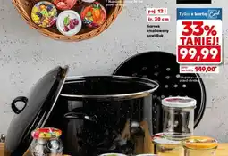 Kaufland Garnek emaliowany powidlak oferta