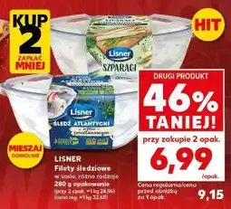 Kaufland LISNER Filety śledziowe oferta
