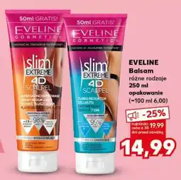 Kaufland EVELINE Balsam różne rodzaje 250 ml opakowanie (~100 ml 6,00) oferta