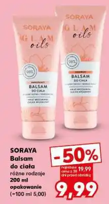 Kaufland SORAYA Balsam do ciała różne rodzaje 200 ml opakowanie (=100 ml 5,00) oferta