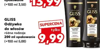 Kaufland Gliss odżywką do włosów oferta