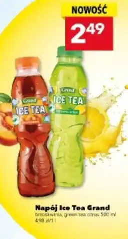 Lewiatan Napój Ice Tea Grand brzoskwinia, green tea citrus oferta