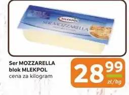 Społem Ser mozzarella blok mlekpol oferta
