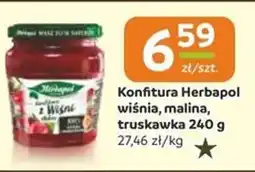 Społem Konfitura Herbapol wiśnia, malina, truskawka oferta