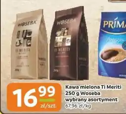 Społem Kawa mielona Ti Meriti Woseba oferta