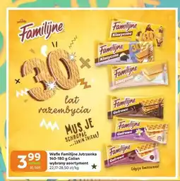 Społem Wafle Familijne Jutrzenka Colian oferta