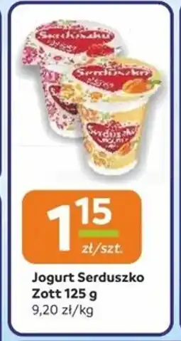 Społem Jogurt Serduszko Zott oferta