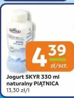 Społem Jogurt skyr naturalny piątnica oferta