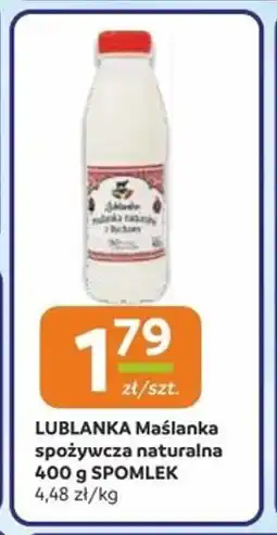 Społem Lublanka maślanka spożywcza naturalna spomlek oferta