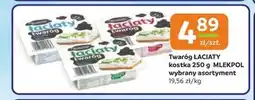 Społem Twaróg łaciaty kostka mlekpol oferta