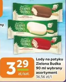 Społem Lody na patyku Zielona Budka oferta