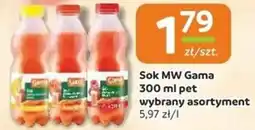 Społem Sok MW Gama pet oferta