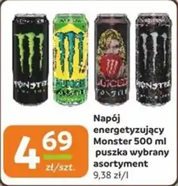 Społem Napój energetyzujący Monster puszka oferta
