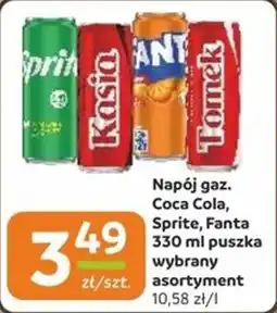 Społem Napój gaz. Coca Cola, Sprite, Fanta puszka oferta