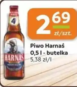 Społem Piwo Harnaś butelka oferta
