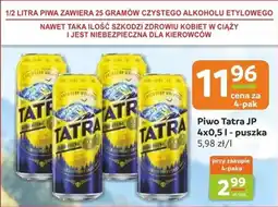 Społem Piwo Tatra JP puszka oferta