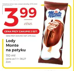 Frac Lody Monte na patyku Zott oferta