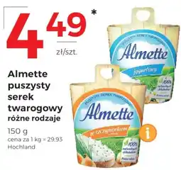 Frac Almette puszysty serek twarogowy Hochland oferta