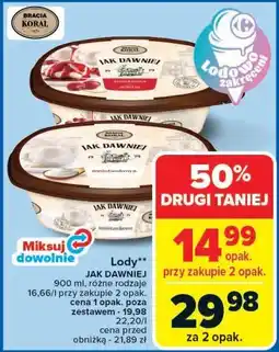 Carrefour Lody Jak Dawniej 900ml oferta