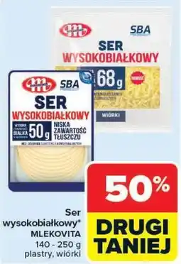 Carrefour Ser wysokobiałkowy Mlekovita oferta