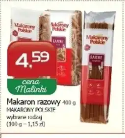 Malinka Market Makaron Makarony Polskie oferta