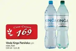 Cezar Delikatesy Woda mineralna Kinga Pienińska oferta