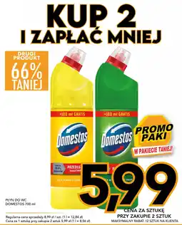 Kupiec Płyn do wc domestos oferta