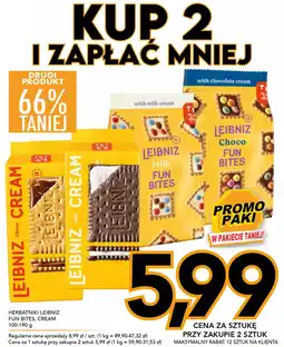 Kupiec Herbatniki leibniz fun bites, cream oferta