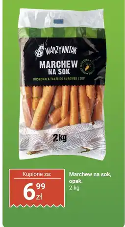 Biedronka Marchew na sok opak. 2 kg Warzywniak oferta