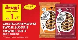 Biedronka Ciastka Kremówki Twoje Słodkie Chwile różne rodzaje oferta
