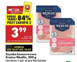 Biedronka Szynka konserwowa Kraina Wędlin oferta